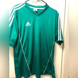 Adidas Men’s Green White #Galvan 14 soccer Jersey Size Medium